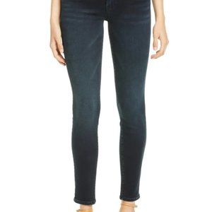 Frame Le Skinny De Jeanne Dark Blue Porter Wash 26